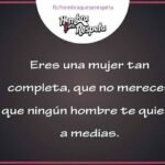 El amor que merezco no me lo da mi esposa