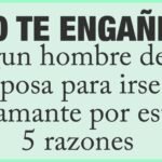 5 Senales De Que Ese Hombre Con Quien Sales No Se Casara Contigo
